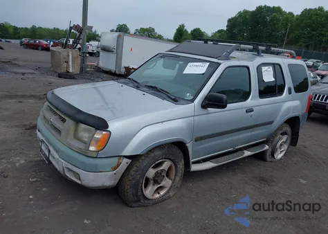 2001 Nissan Xterra Se из США, поврежденный, VIN 5N1ED28Y41C556596